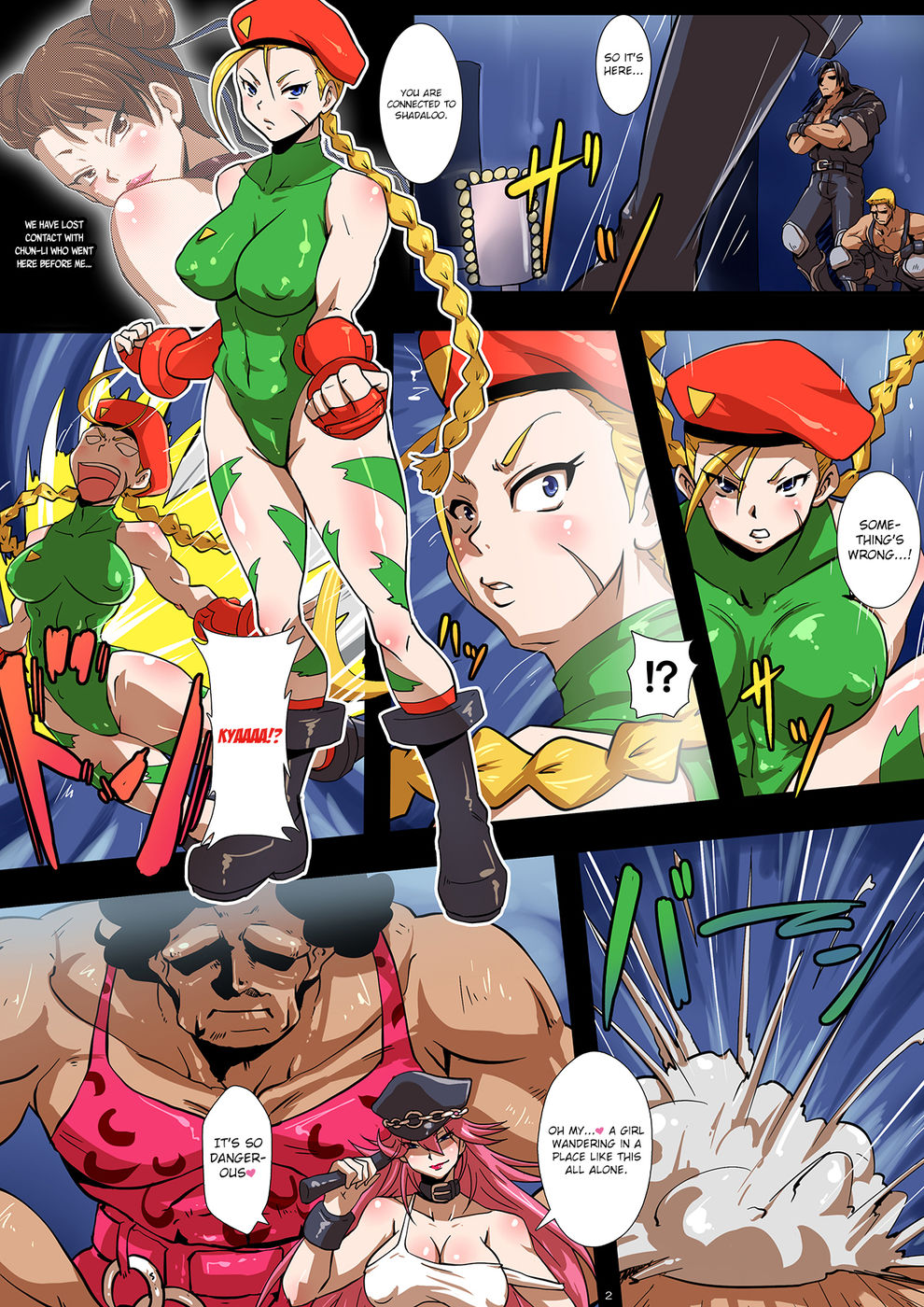Hentai Manga Comic-BITCH FIGHTER II Turbo -The Depths of Chun-Li and Cammy's Corruption-Read-2